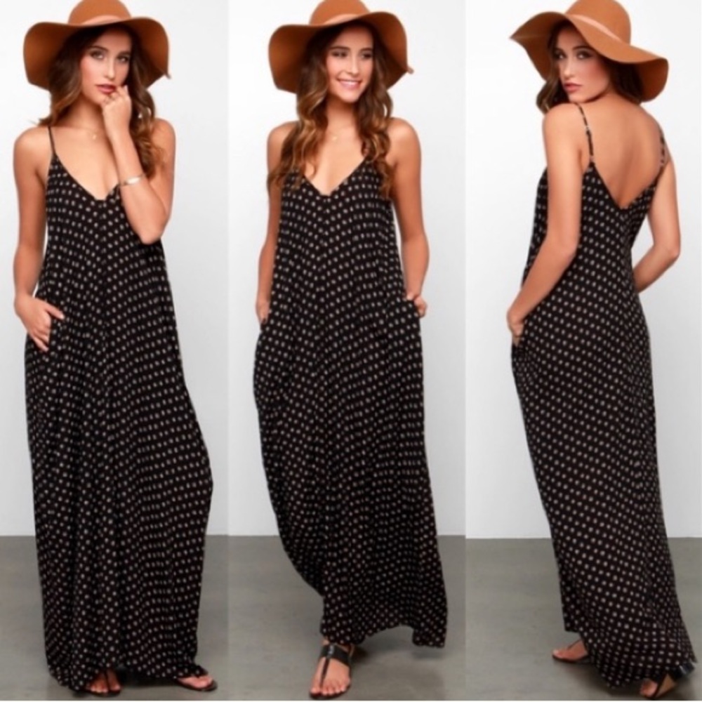 Lulu’s Yours Tule Floral Maxi Dress